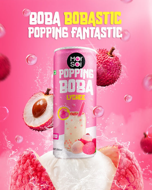 Popping Boba Lychee Flavour 330ml