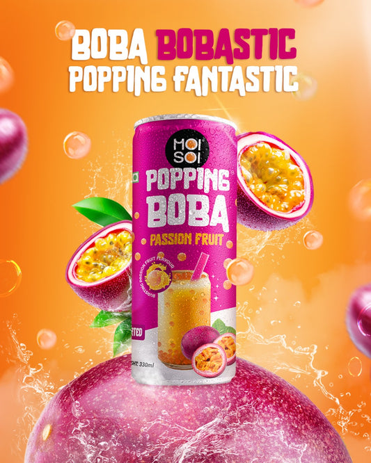 Popping Boba Passionfruit Flavour 330ml