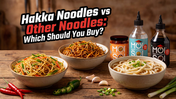 Hakka Noodles vs Other Noodles