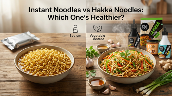 Instant Noodles vs Hakka Noodles