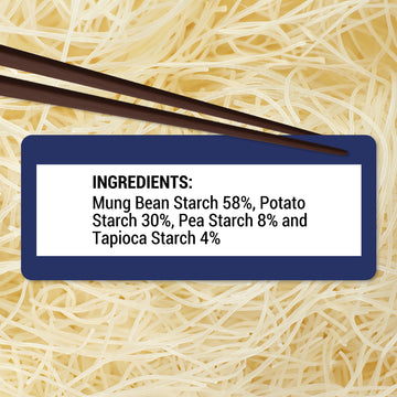 Moi Soi Glass Noodles Made with Mung Beans