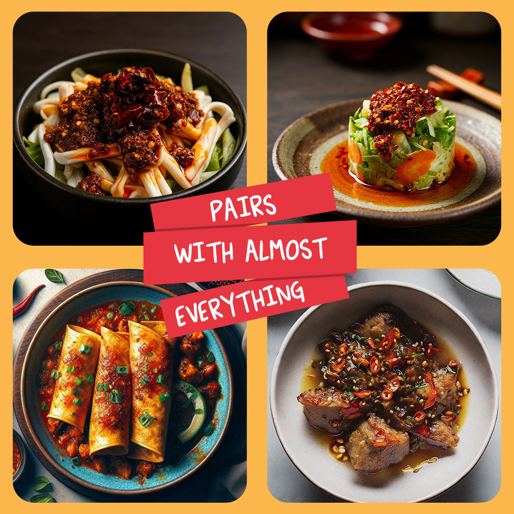 Korean Chilli Oil, Pair with almost everything