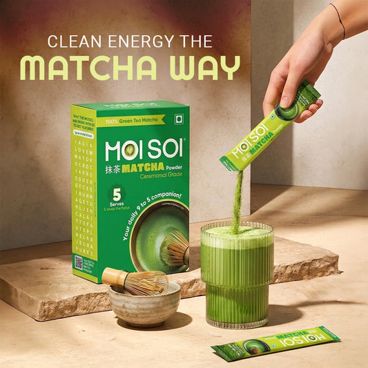 Moi Soi Matcha Green Tea Powder(Box)