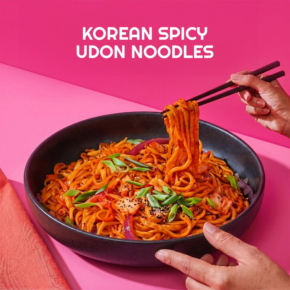 Korean Spicy Udon Noodles