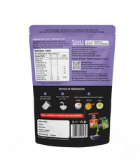 Udon Shirataki Noodles, Back side