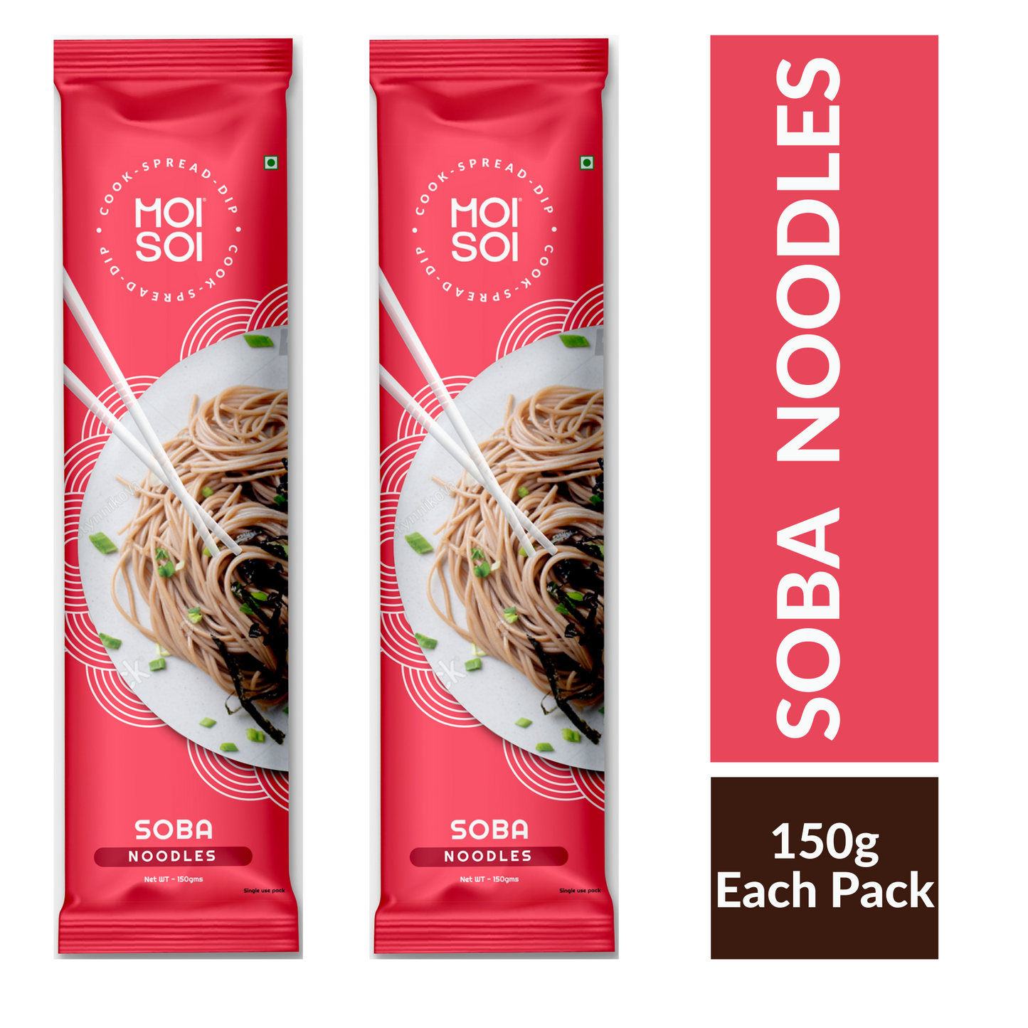 Soba Noodles: Japanese Noodles (Pack of 2)