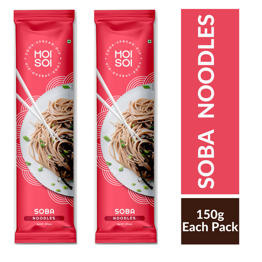 Moi Soi Soba Noodles: Japanese Noodles (Pack of 2)