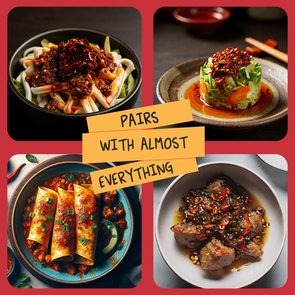 Sichuan Chilli Oil, Pair with almost everything
