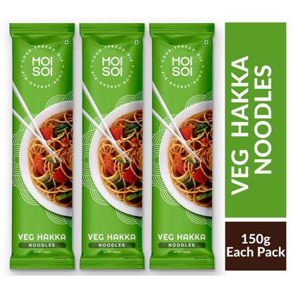 Hakka Chowmein Noodles : Veg (Pack of 3)