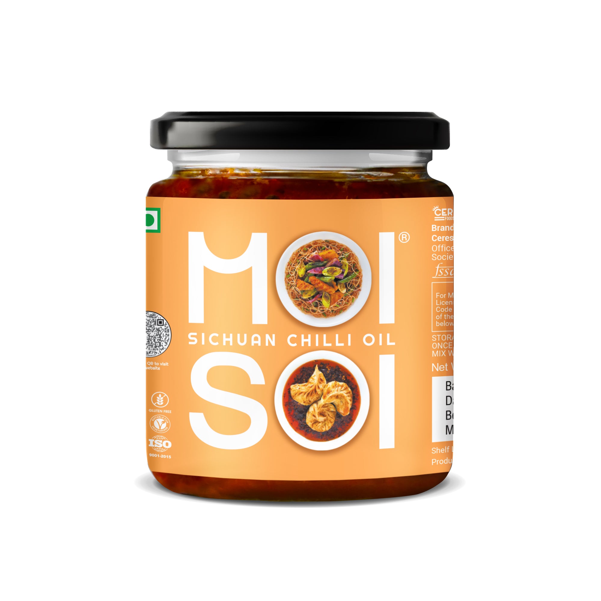 Sichuan Chilli Oil, Front side