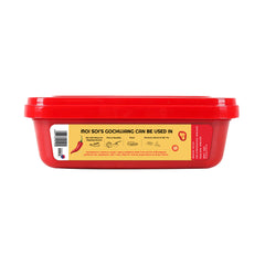Korean Gochujang, back side