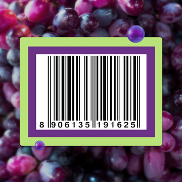 Moi Soi Popping Boba with Grapes fruit drink