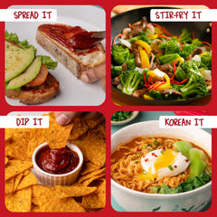 Korean Gochujang, using four ways