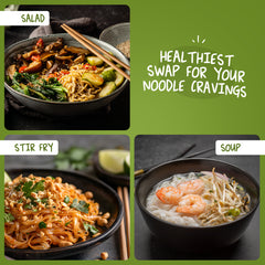 Udon Shirataki Noodles, Salad, Stir fry & Soup
