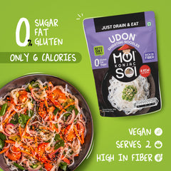 Udon Shirataki Noodles, Vegan, No Fat & low-calorie