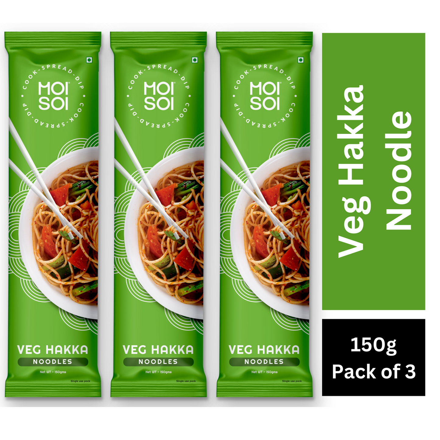 Moi Soi Veg Hakka Noodles